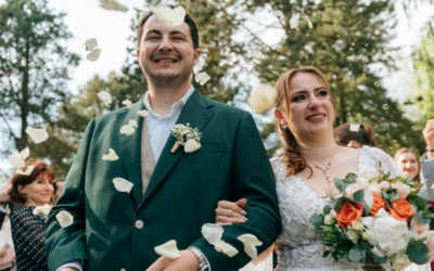 Un mariage romantique et urbain à La Catrache, dans les Yvelines