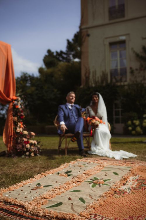 mariage au chateau de bézyl